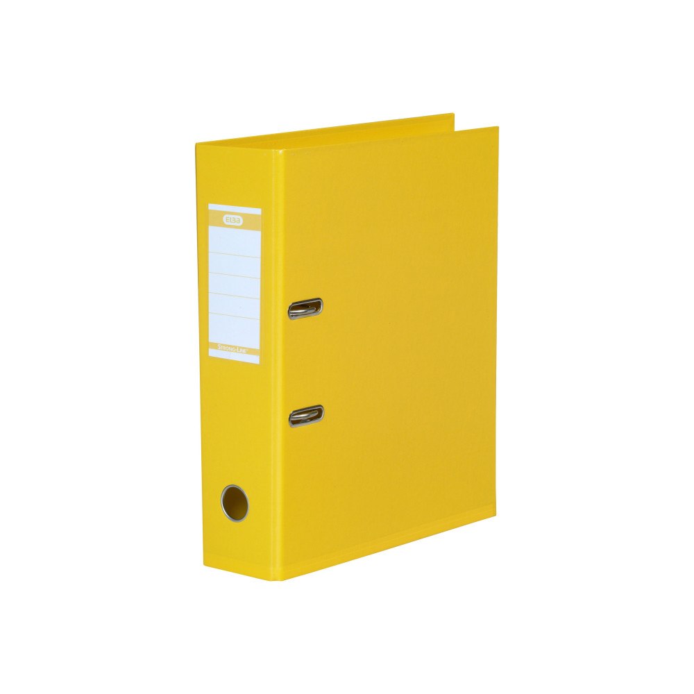 Hamelin ELBA StrongLine - spakbågesfil - för A4 Plus - kapacitet: 600 ark - gul