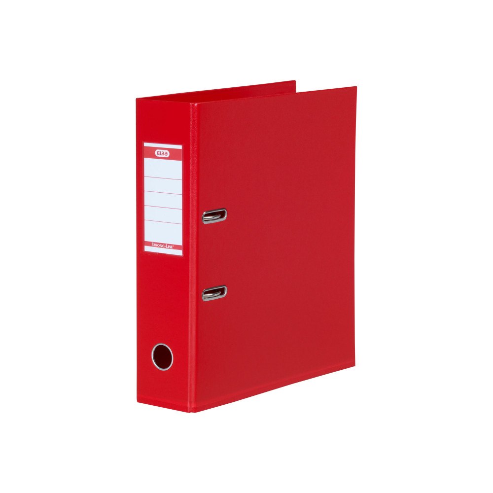 Hamelin ELBA StrongLine - spakbågesfil - för A4 Plus - kapacitet: 600 ark - röd