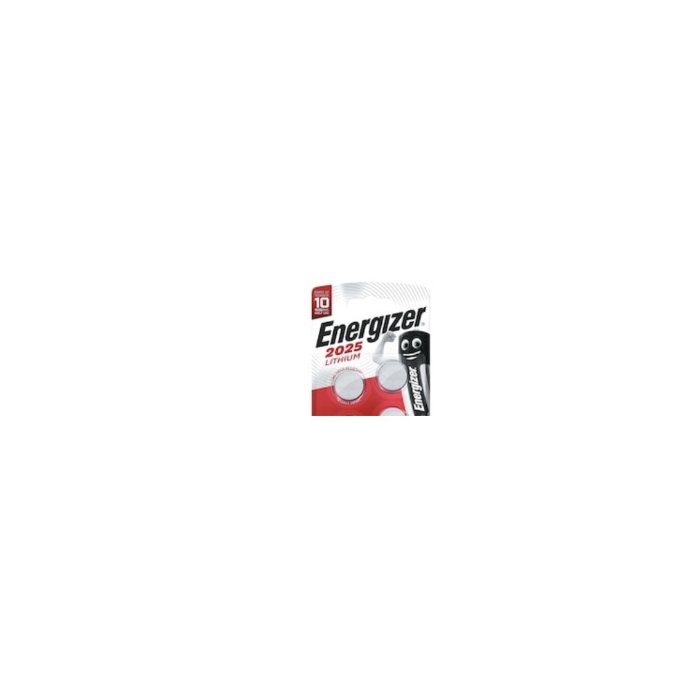 ENERGIZER Energizer CR2025, Engångsbatteri, CR2025, Litium, 3 V, 4 sty...