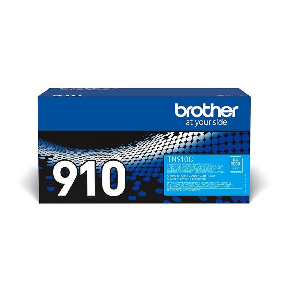 Brother Brother TN910C - Ultra Jumbo - cyan - original - tonerkassett