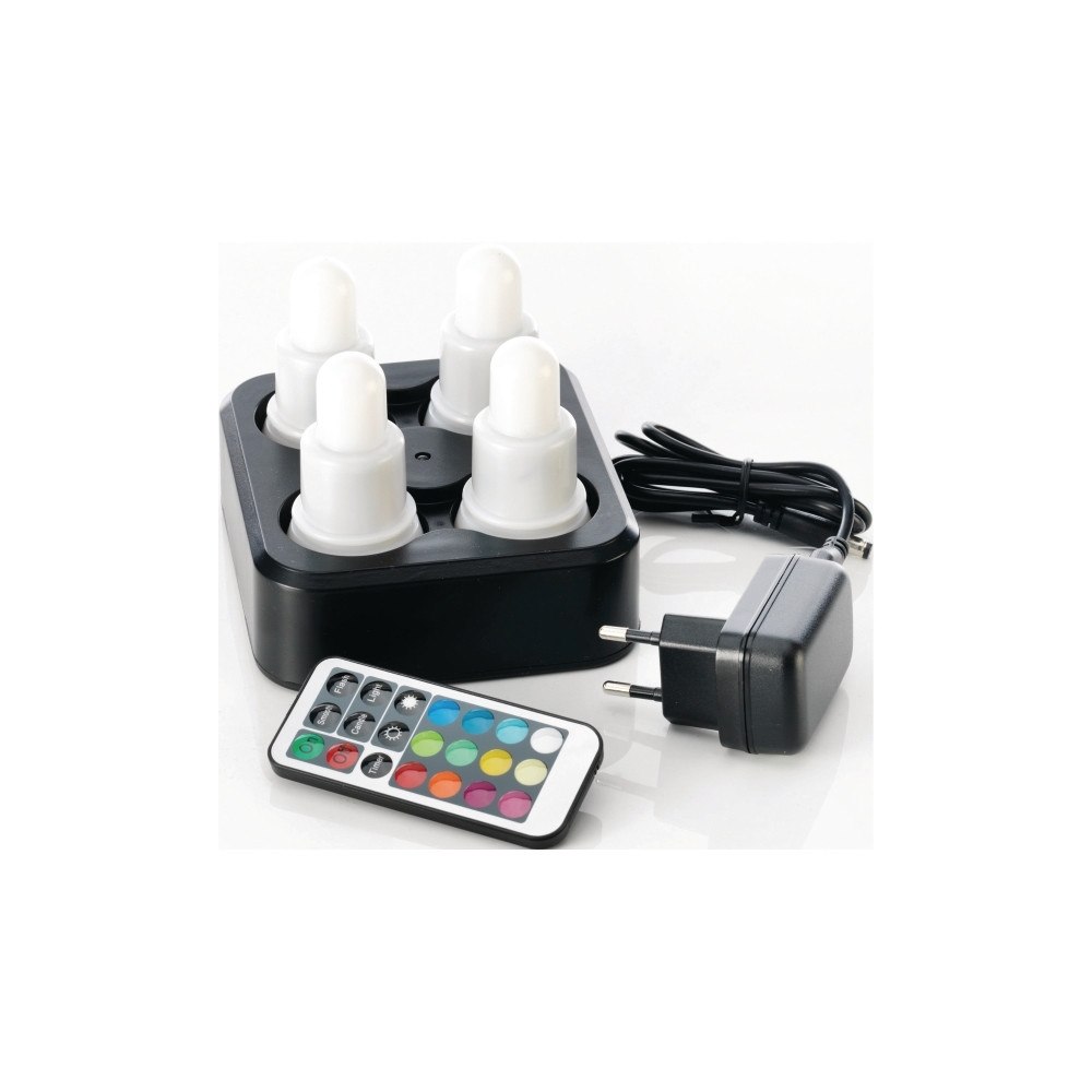 Duni Uppladdningsbara LED-lampor Duni Multicolor