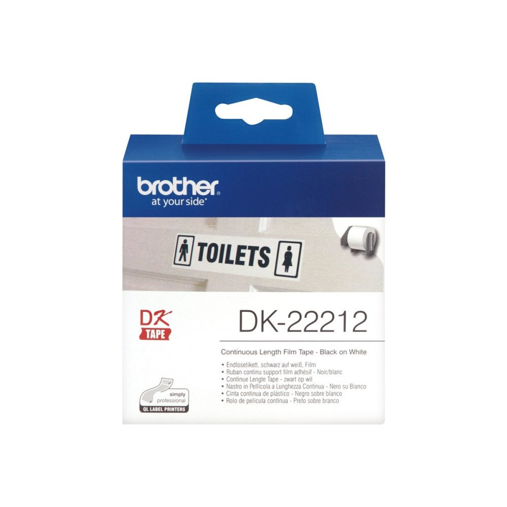 Brother Brother DK-22212 - tejp - Rulle (6,2 cm x 15,2 m)