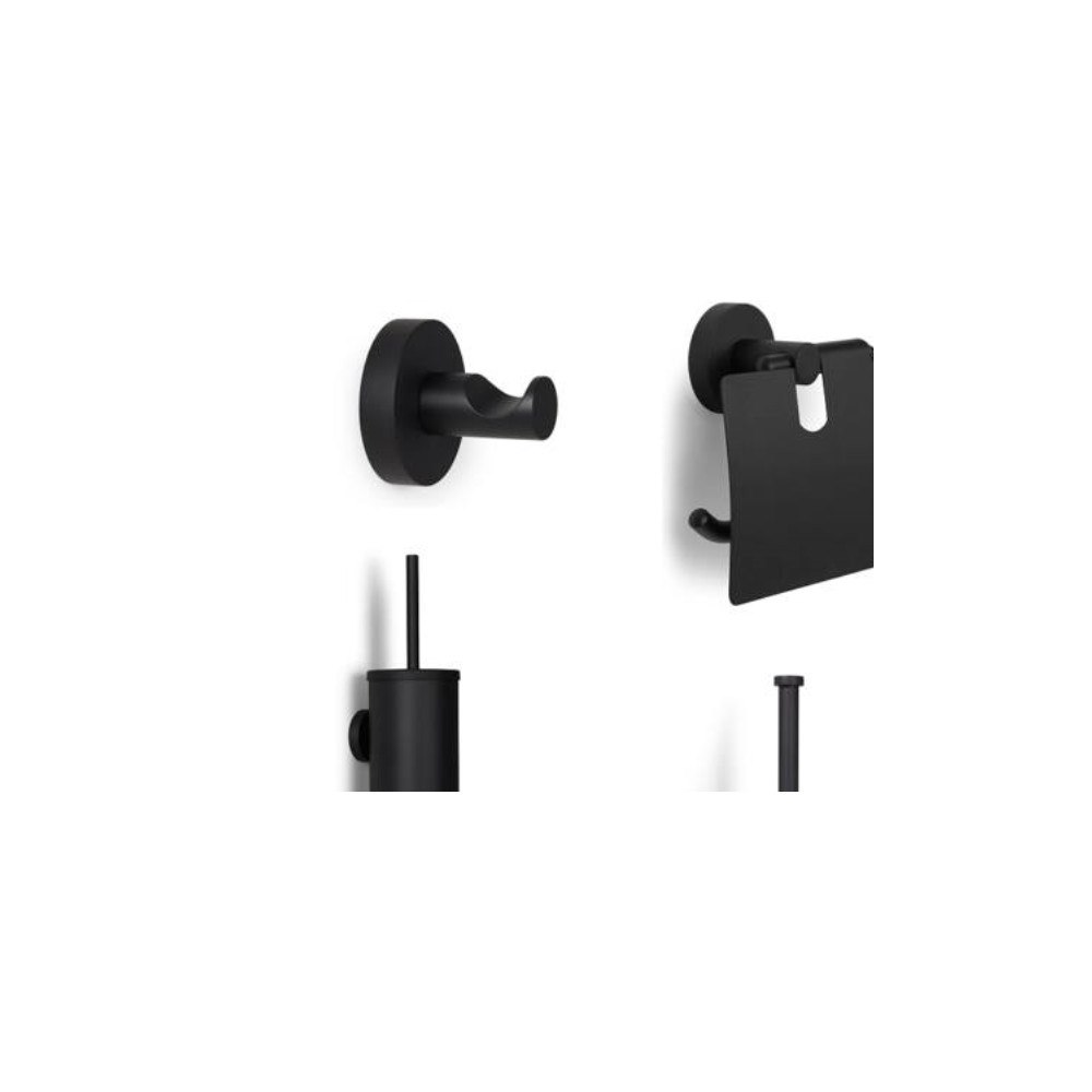 blue label BLUE LABEL Badrumstillbehör i matt svart