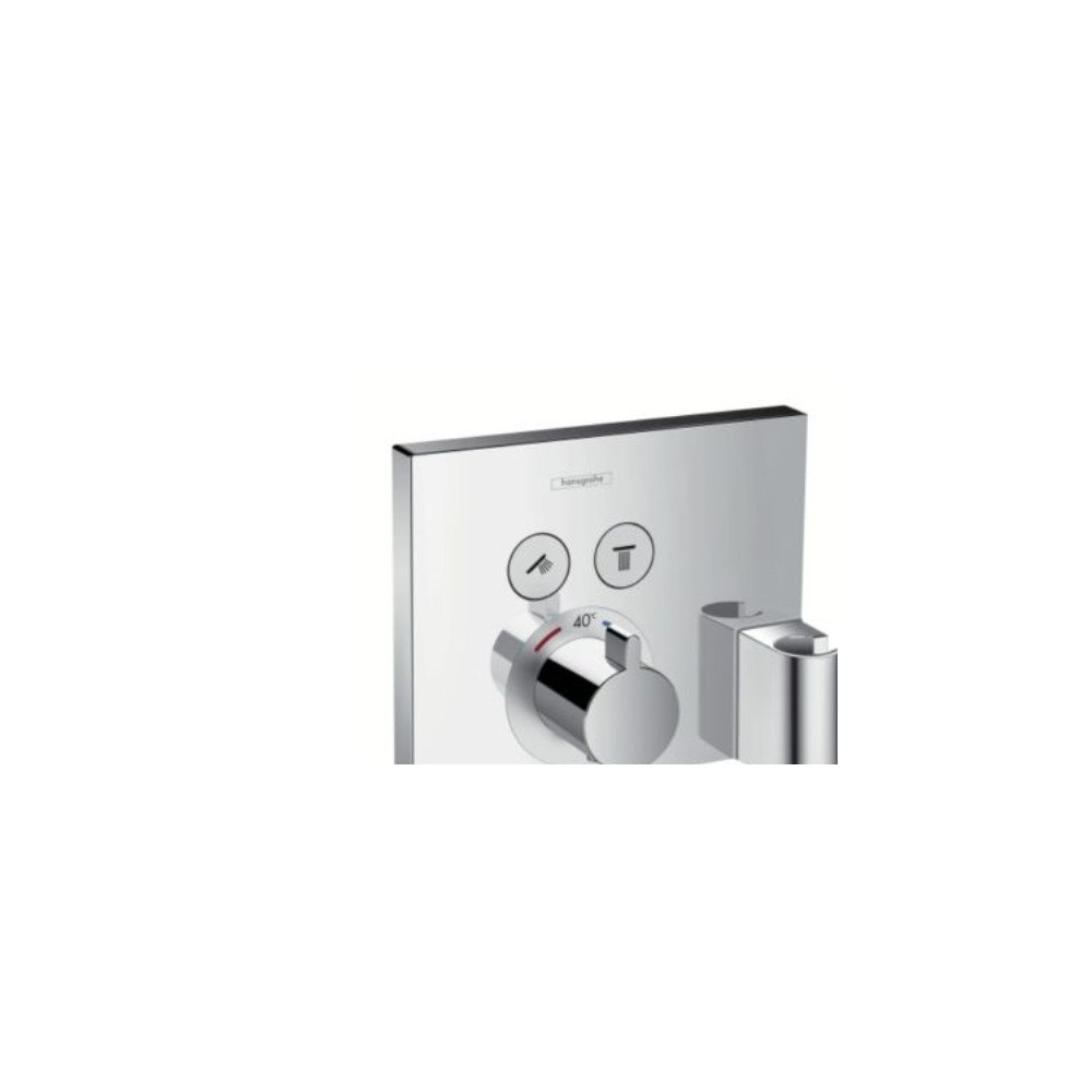 HANSGROHE hansGrohe ShowerSelect termostat med 2 utlopp och integrerad...
