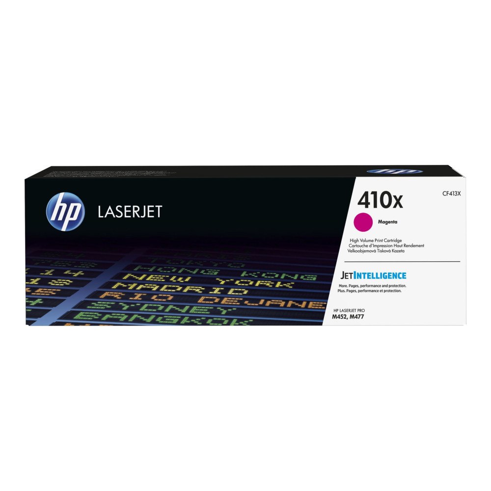 HP HP 410X - Lång livslängd - magenta - original - LaserJet - tonerkassett (CF413X)