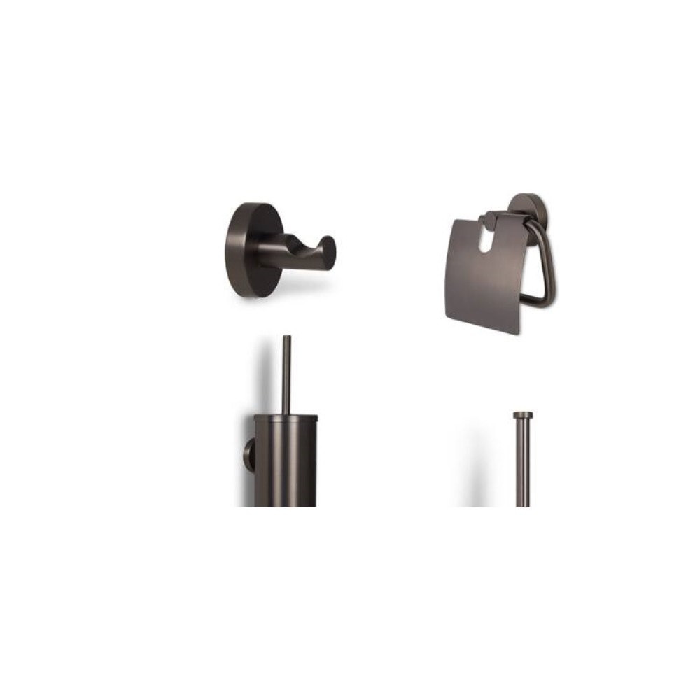 blue label BLUE LABEL Badrumstillbehör i gun metal