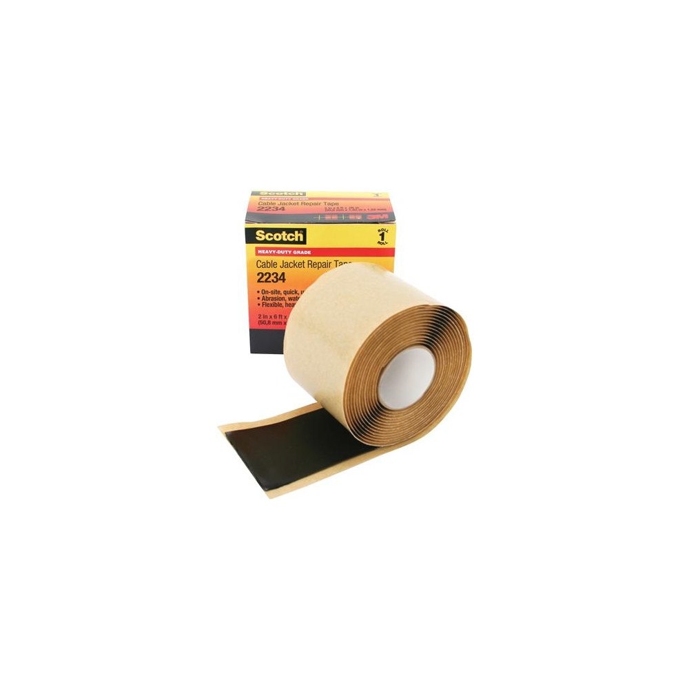 3M 3M Scotch 2234 Mastik (Butyl) tape sort 51mmx1,8m Ideel til...