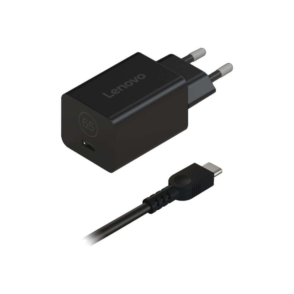 Lenovo Lenovo Nano strömadapter - GaN - USB-C - 65 Watt