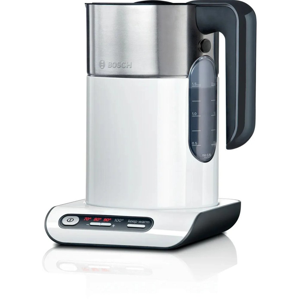 Bosch Bosch Styline TWK8611P - vattenkokare - vit/rostfritt stål
