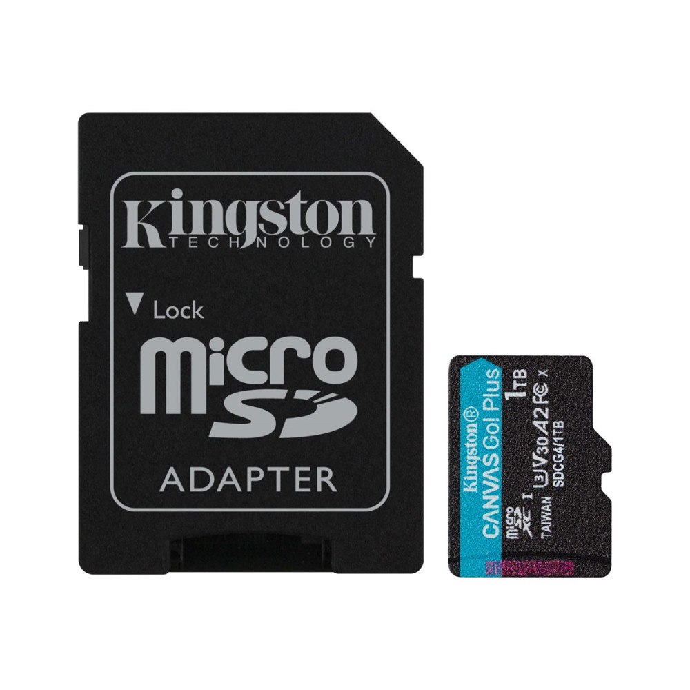 Kingston Technology Kingston Canvas Go! Plus - flash-minneskort - 1 TB - mikroSDXC UHS-I