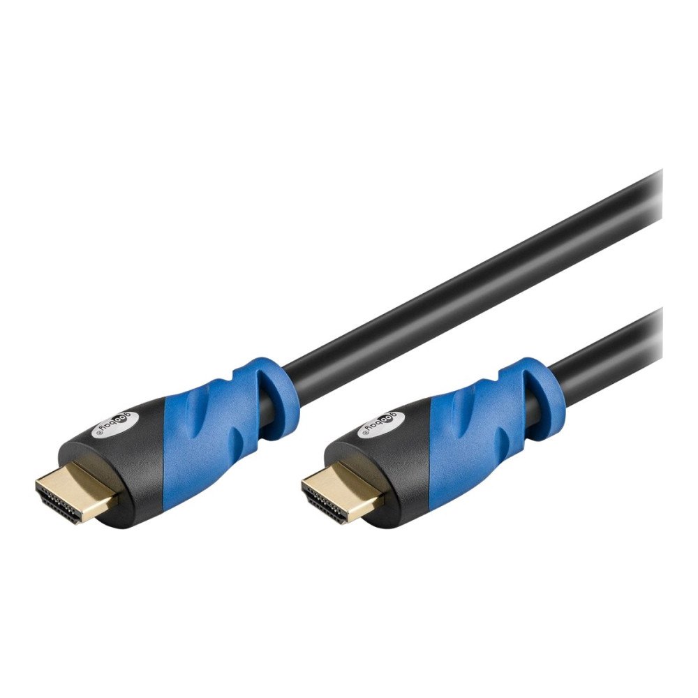 Goobay goobay Premium High Speed - HDMI-kabel med Ethernet - 2 m