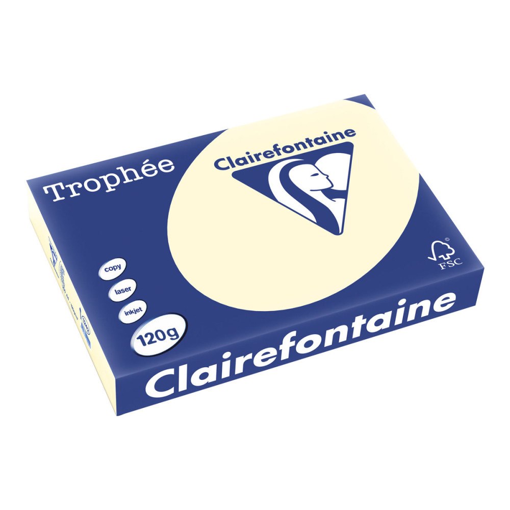 Clairefontaine Clairefontaine Trophée - tonat papper - 250 ark - A4 - 120 g/m²