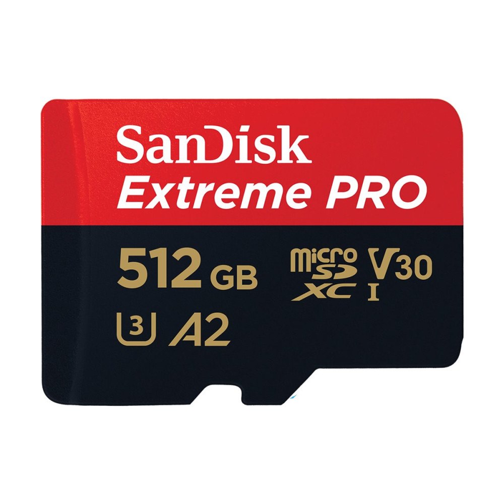 SANDISK SanDisk Extreme PRO - flash-minneskort - 512 GB - mikroSDXC UHS-I
