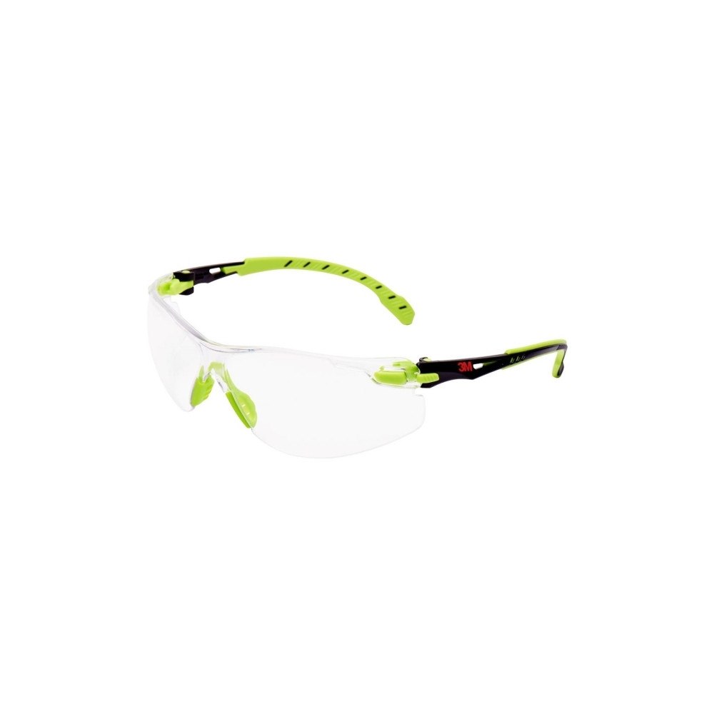 3M 3M Solus S1201SGAF Skyddsglasögon Antifogskydd Grön, svart D...