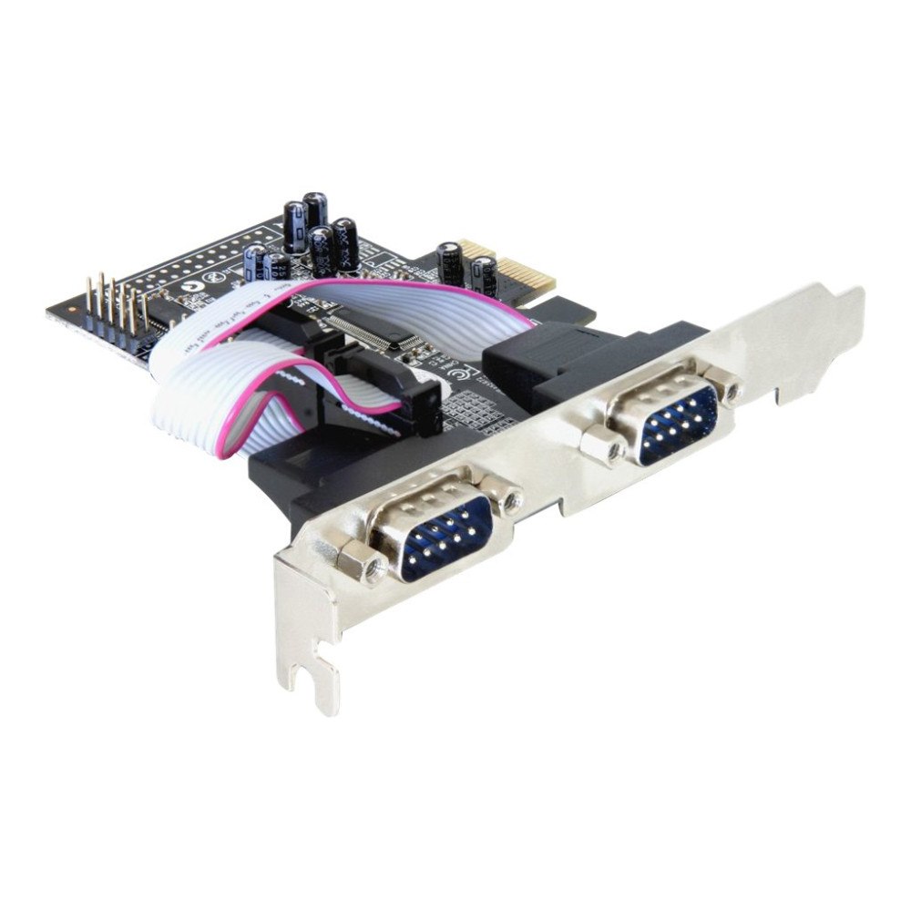 DeLOCK Delock 4 x serial PCI Express Card - seriell adapter - PCIe - 4 portar