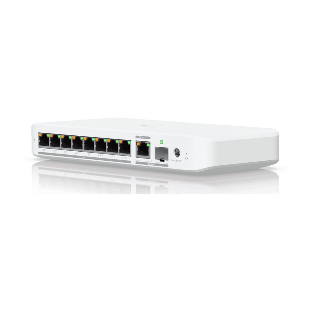 Ubiquiti Ubiquiti UniFi Flex 2.5G PoE - switch - 10 portar - Administrerad