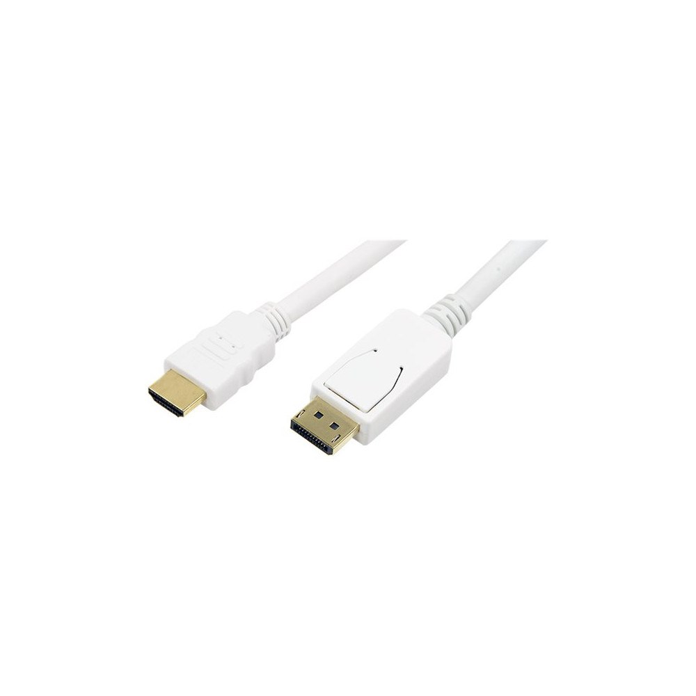 2direct LogiLink adapterkabel - DisplayPort / HDMI - 2 m