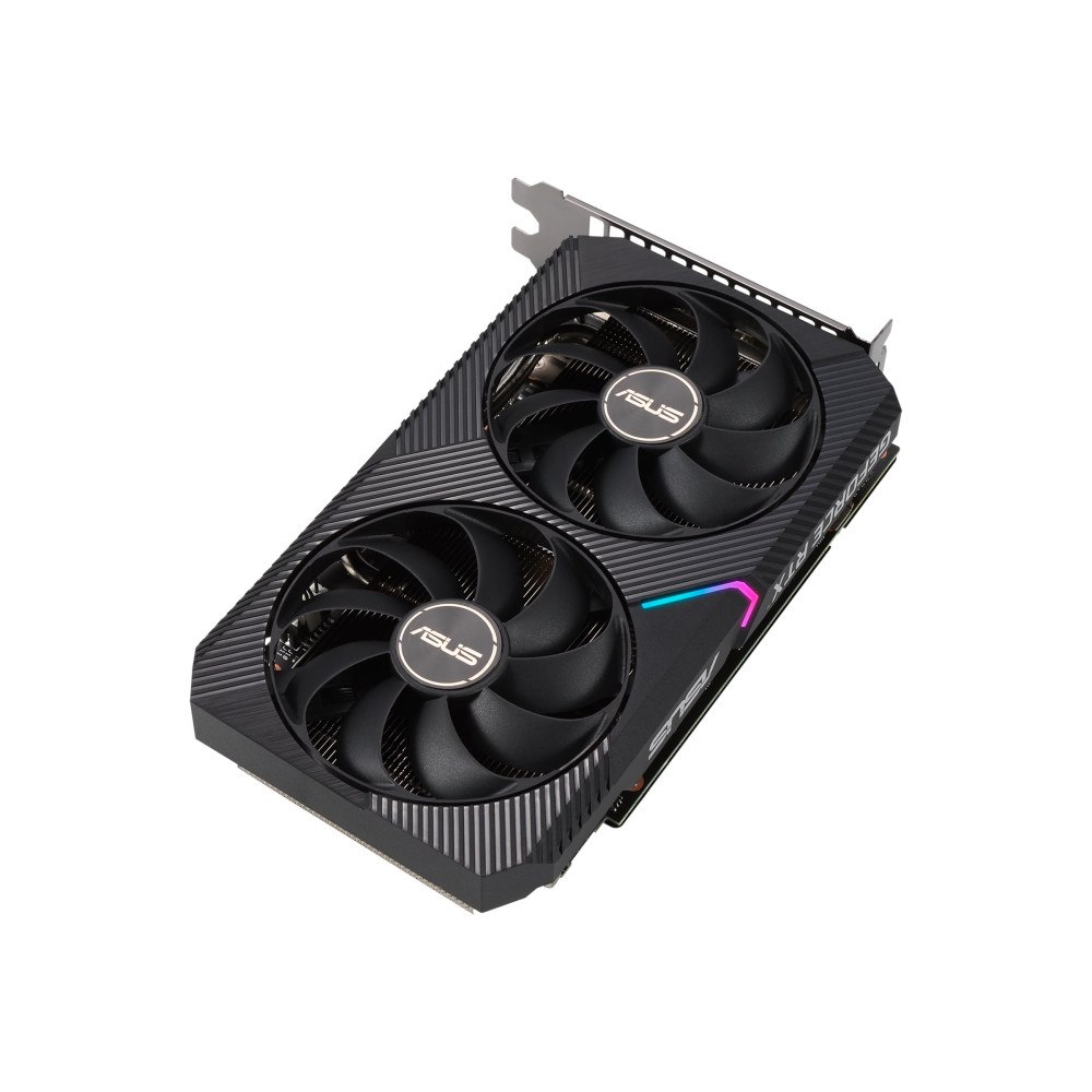 ASUSTeK COMPUTER ASUS DUAL-RTX3060-O12G-V2 - OC Edition - grafikkort - GF RTX 3060 - 12 GB
