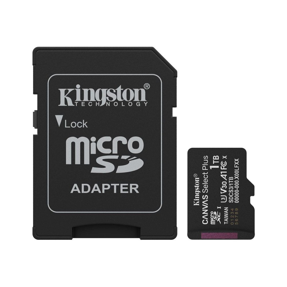 Kingston Kingston Canvas Select Plus - flash-minneskort - 1 TB - mikroSDXC UHS-I