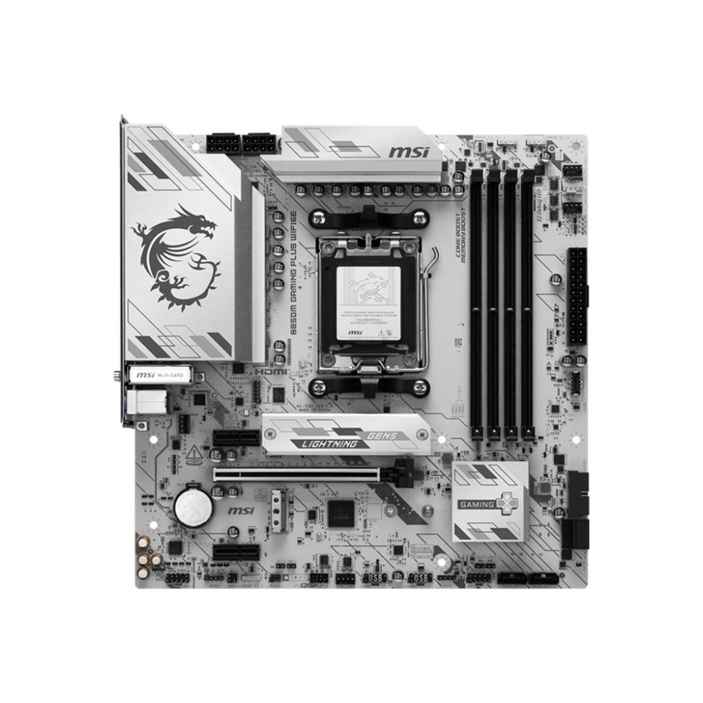 MSI MSI B850M GAMING PLUS WIFI6E - moderkort - micro ATX - Socket AM5 - AMD B850
