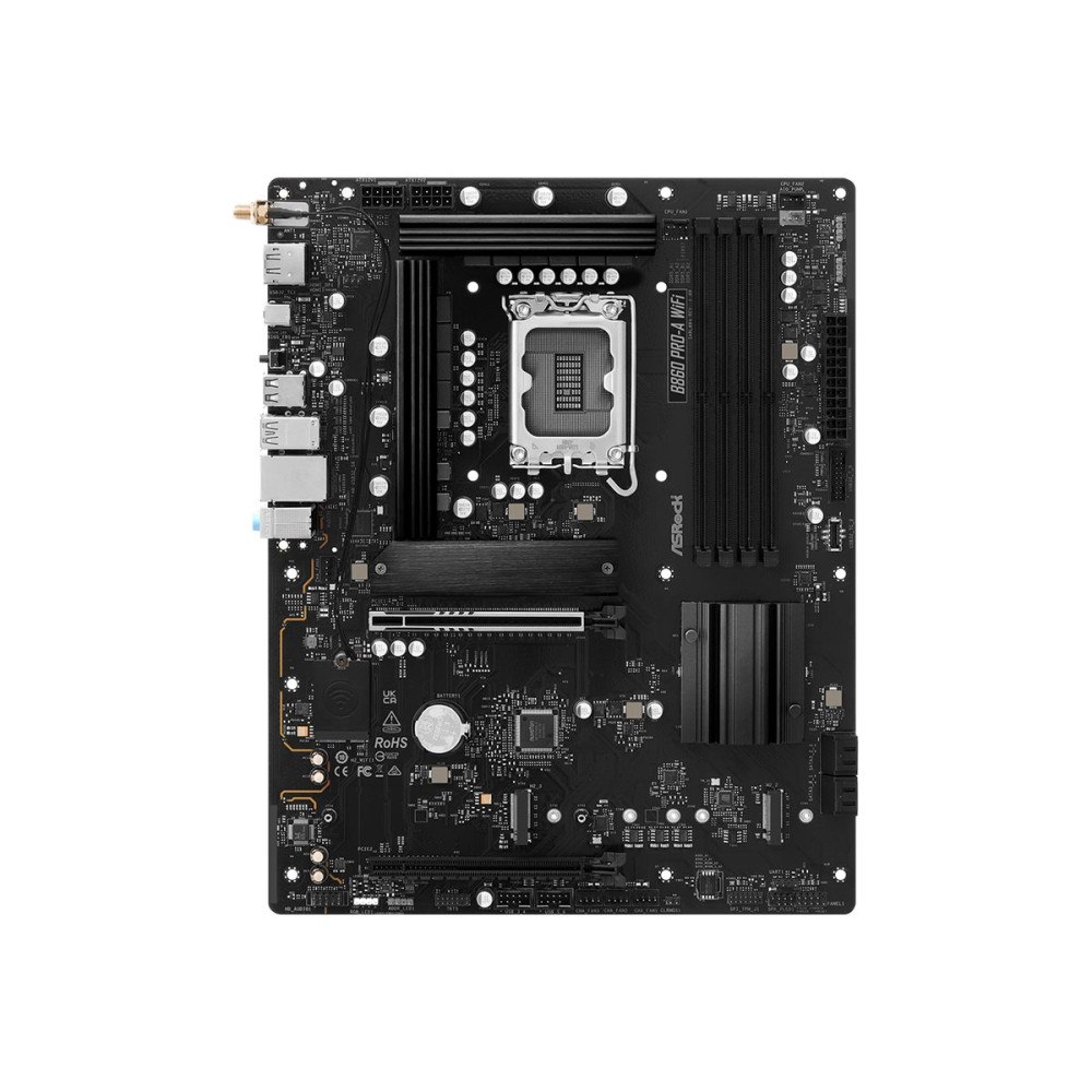 ASRock ASRock B860 Pro-A WiFi - moderkort - ATX - LGA1851-uttag - B860