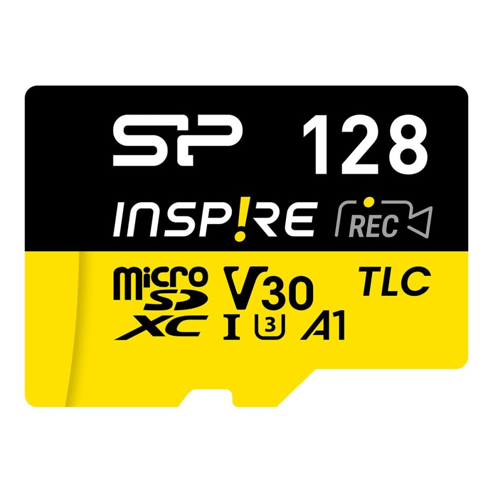 Silicon Power SILICON POWER Inspire - flash-minneskort - 128 GB - microSDXC UHS-I U3