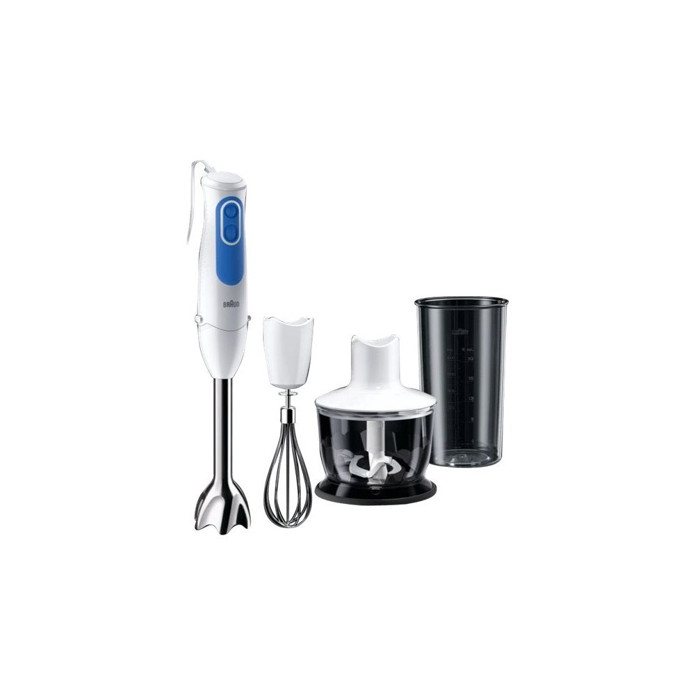 Braun Braun Multiquick 3 MQ3035WH Sauce - handmixer - vit / blå