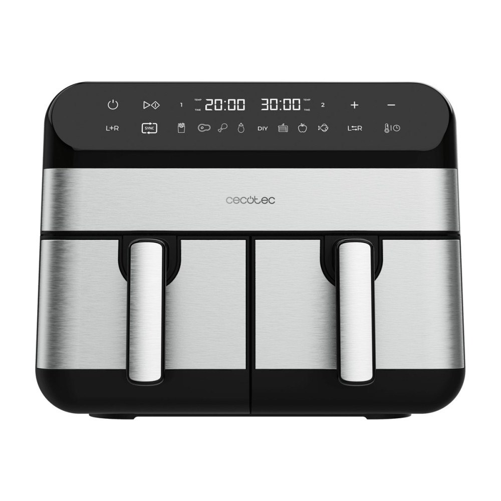 Cecotec Cecotec Cecofry Advance 9000 - dubbel luftfritös - stål