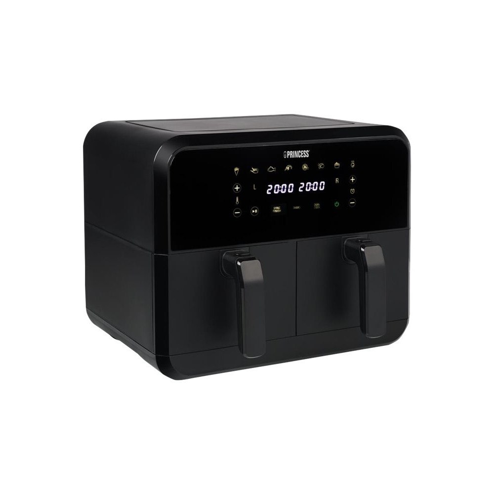 Princess Princess Double Basket Airfryer - double hot air fryer - svart