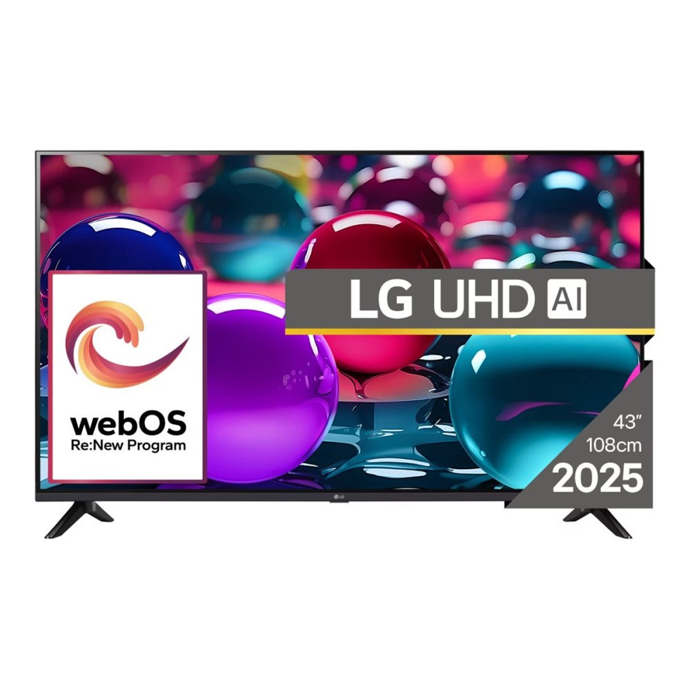 LG LG 43UA73003LA UA73 Series - 43" LED-bakgrundsbelyst LCD-TV - UHD AI - 4K