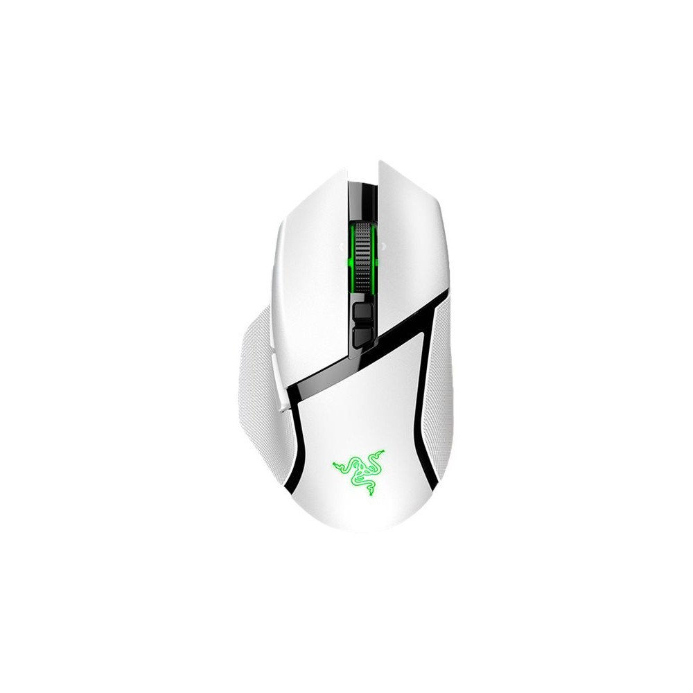Razer Razer Basilisk V3 pro - mus - Bluetooth, USB, 2.4 GHz - vit
