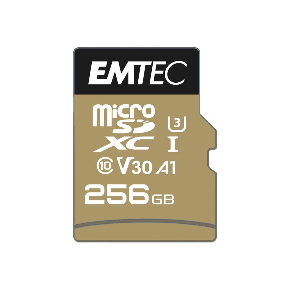 EMTEC International EMTEC SpeedIN' PRO - flash-minneskort - 256 GB - mikroSDXC UHS-I
