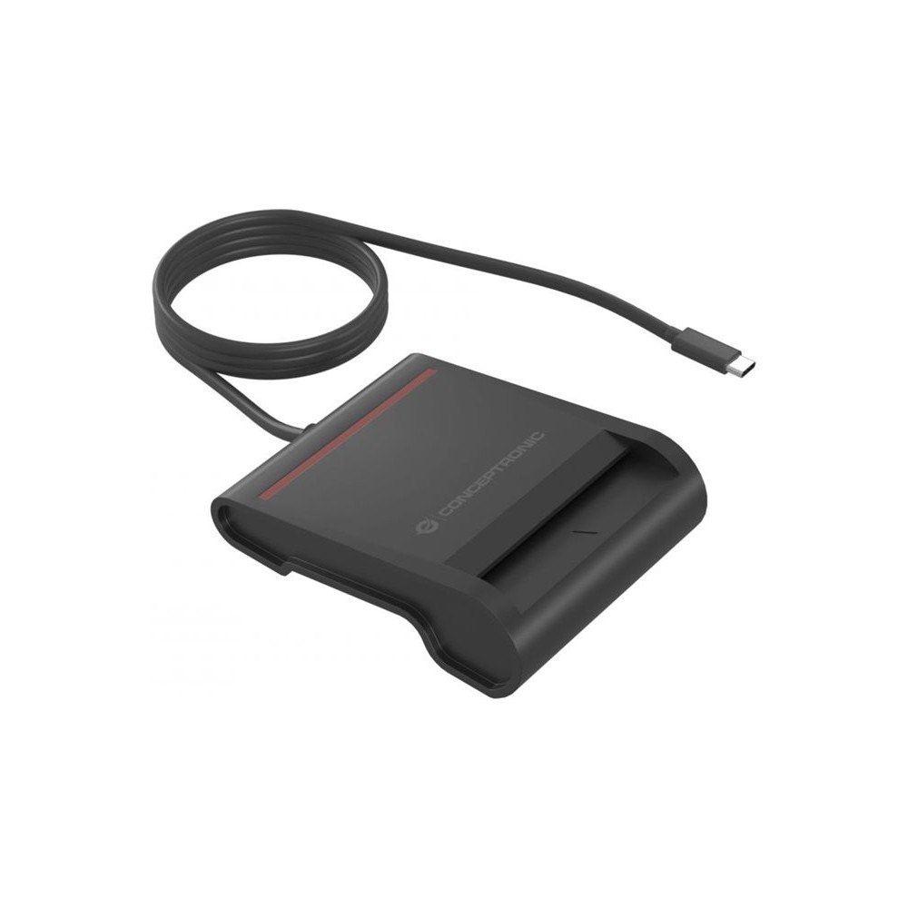 Conceptronic equip SCR01BC - SMART-kortläsare - USB-C 2.0