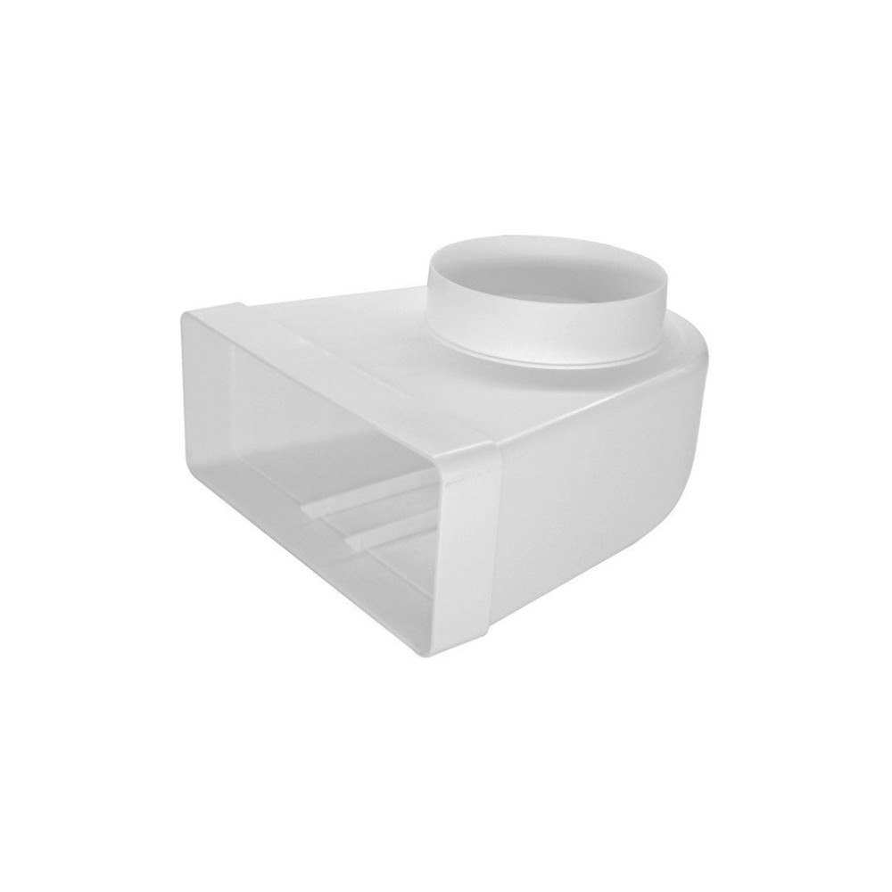 Europlast Duct elbow KLD29-125, 220 x 90 mm x DN125, rectangular
