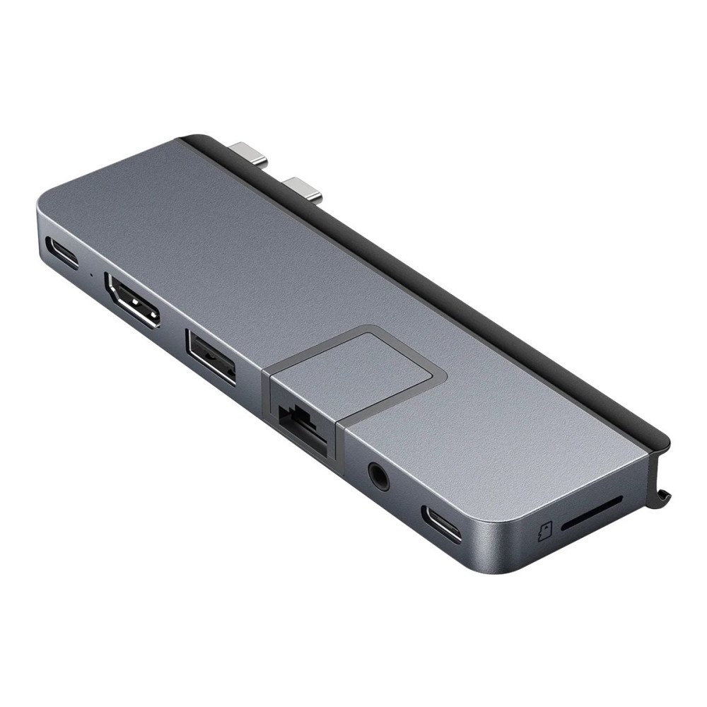 Targus HyperDrive DUO Pro - dockningsstation - USB-C x 2 - HDMI, USB4 - 1GbE