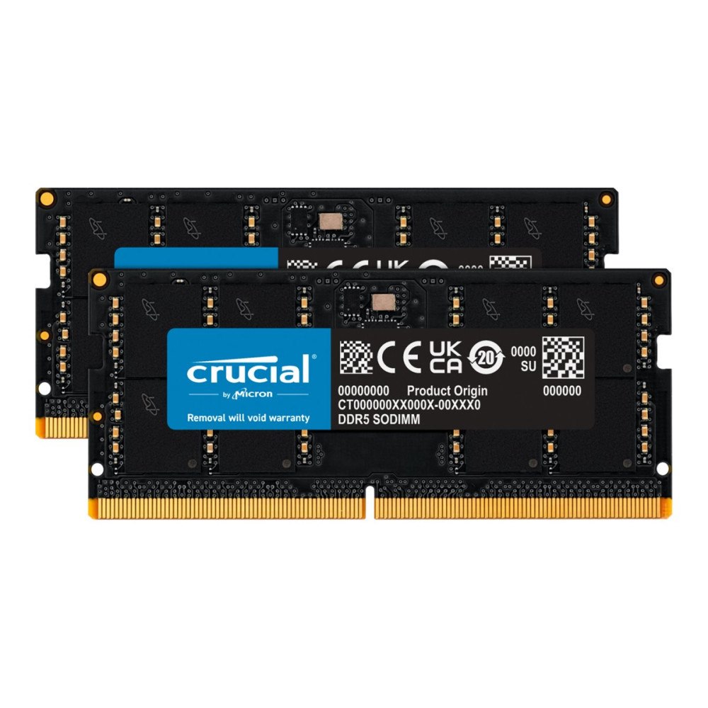 Crucial Crucial - DDR5 - sats - 96 GB: 2 x 48 GB - SO DIMM 262-pin - 5600 MHz / PC5-44800