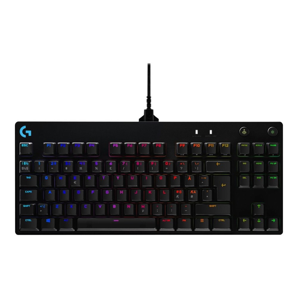 Logitech Logitech G Pro Mechanical Gaming Keyboard - tangentbord - hela norden - svart Inmatningsenhet
