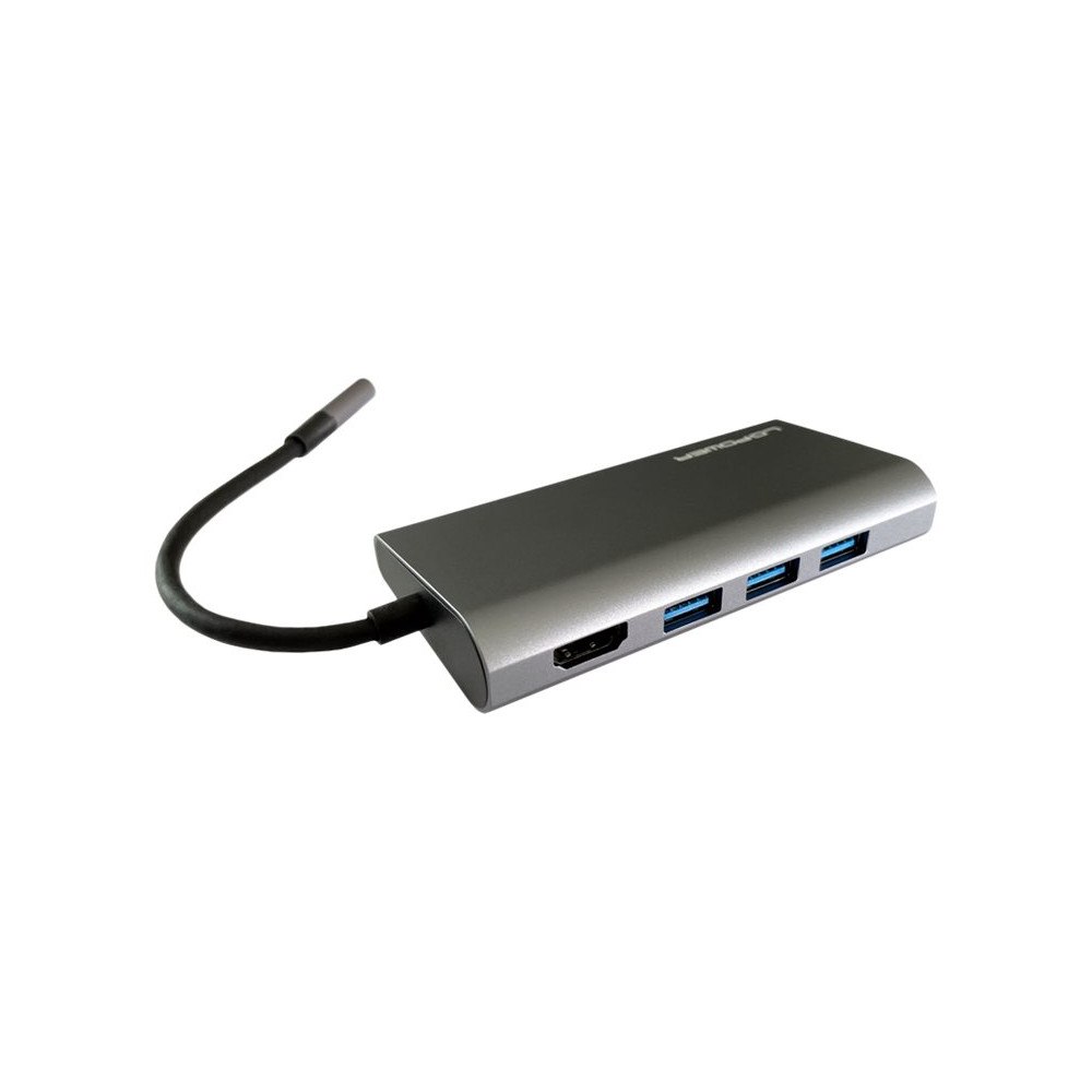 LC Power LC Power LC-HUB-C-MULTI-5 - dockningsstation - USB-C - HDMI - 1GbE