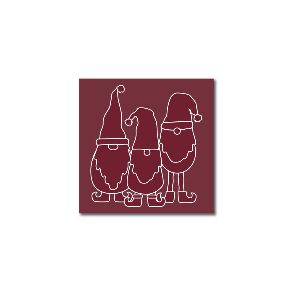 HEDLUND GRUPPEN Servett Jultomtar 3-lags 33x33cm 20/fp