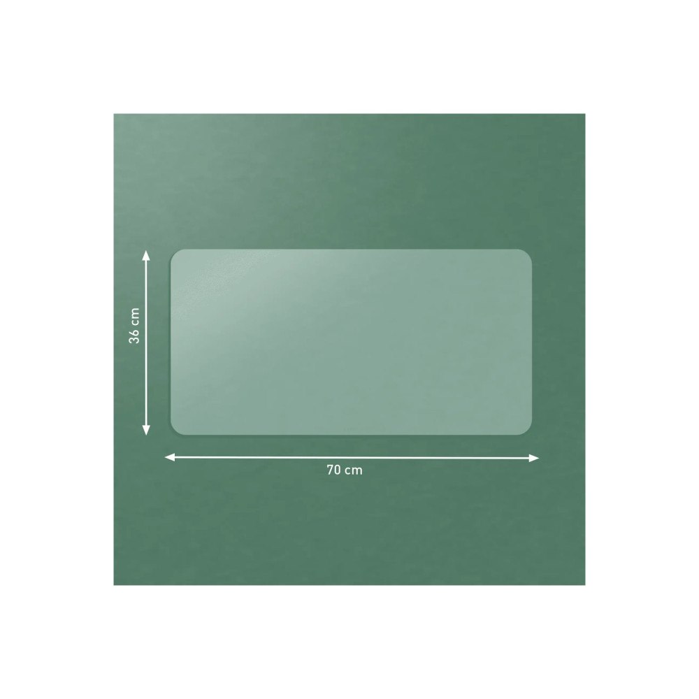 LEITZ Leitz FEEL GOOD skrivbordsstöd - 70 x 36 cm - transparent