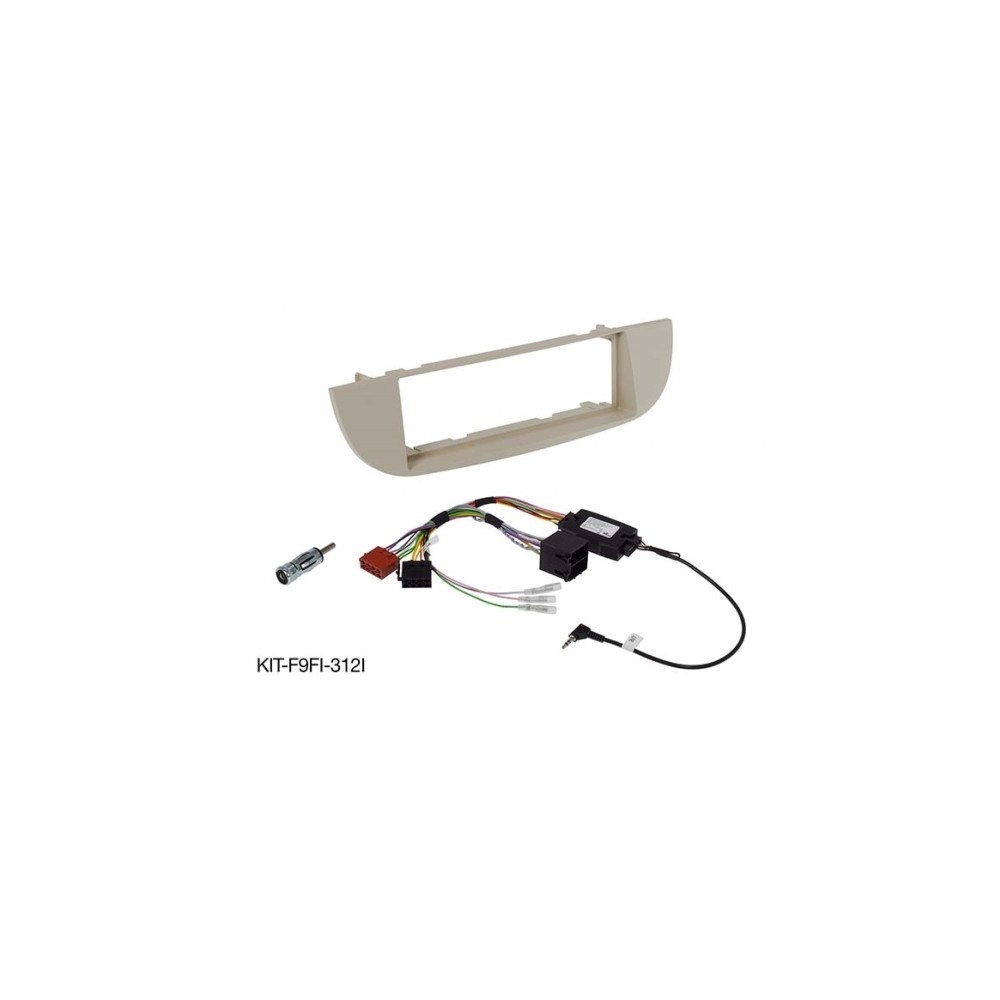 ALPINE Alpine 9" monteringssæt Fiat 500