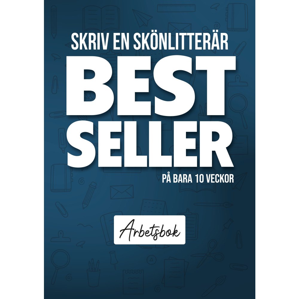 Pia Lerigon Skriv en skönlitterär bestseller på bara 10 veckor : Arbetsbok blå (bok, danskt band)