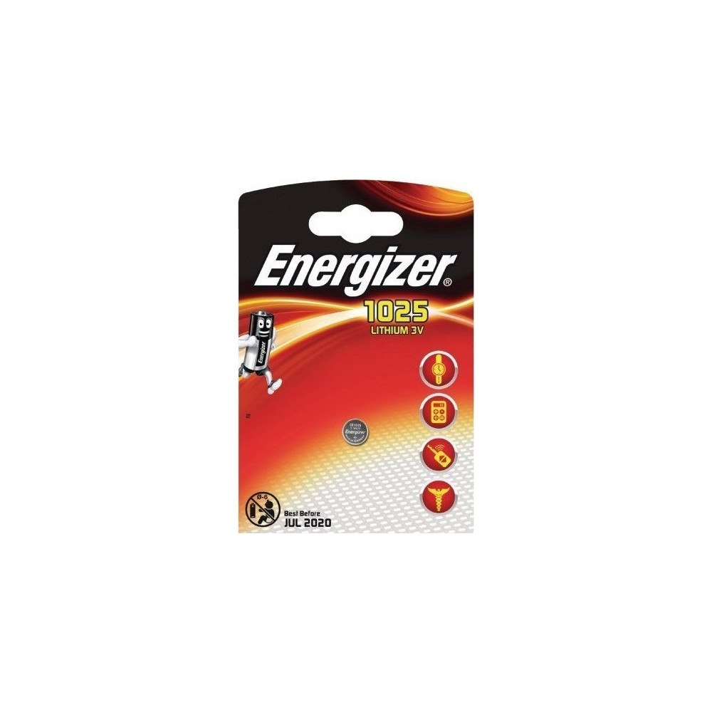ENERGIZER Energizer ENCR1025, Engångsbatteri, CR1025, Litium, 3 V, 1 s...