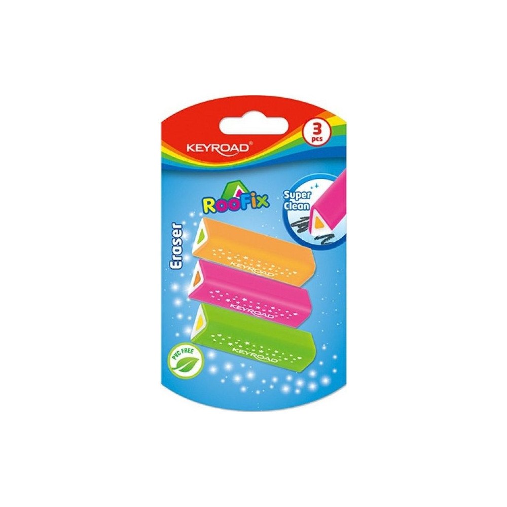 Keyroad Keyroad Roofix multifunktionell suddgummi, 3 st, blister, bl...