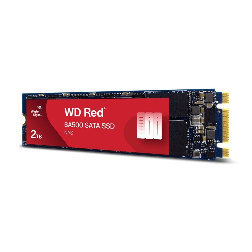 Western Digital WD Red SA500 WDS200T1R0B - SSD - 2 TB - SATA 6Gb/s