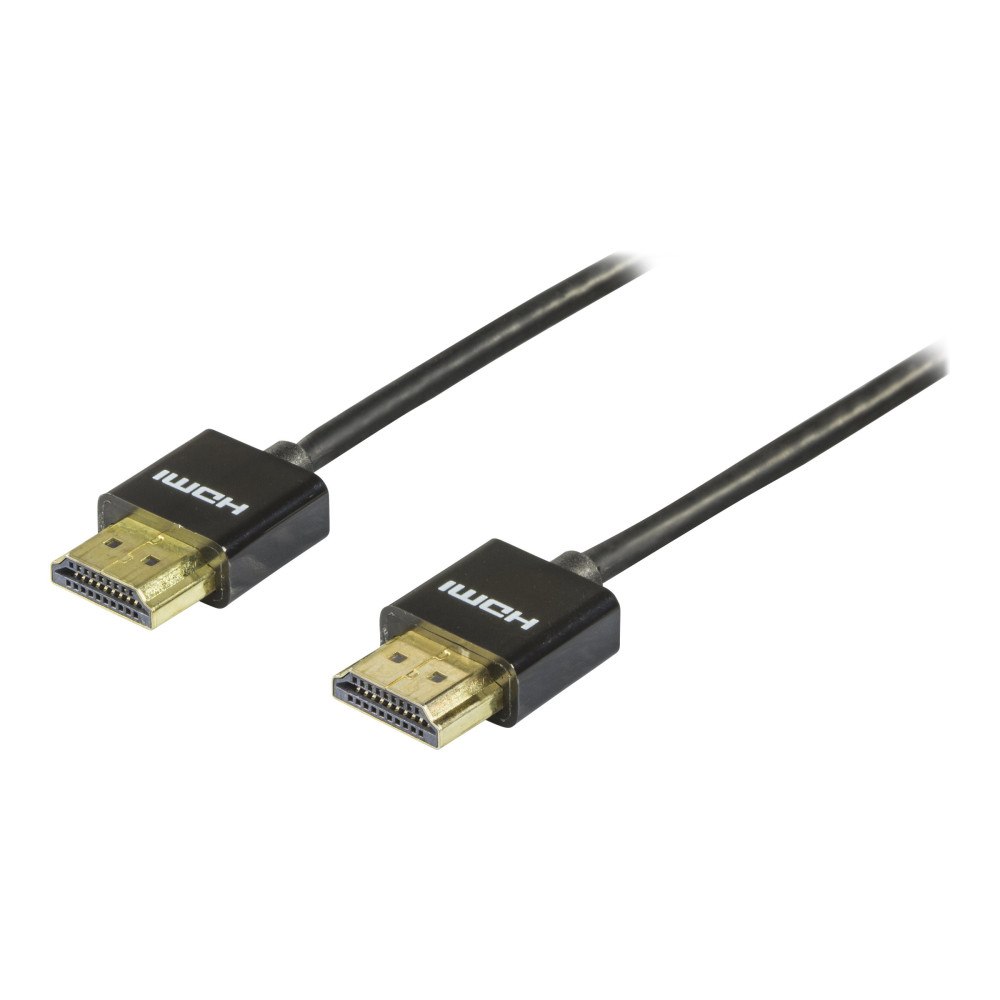 Deltaco DELTACO HDMI-kabel med Ethernet - 1 m