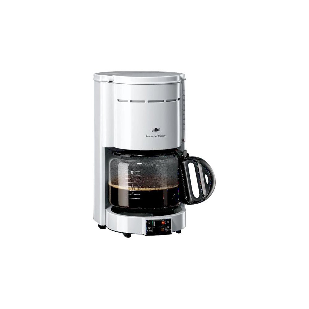 Braun Braun Aromaster Classic KF 47 - kaffemaskin - vit