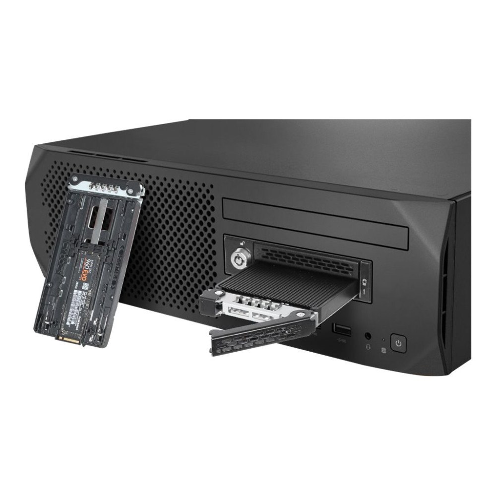 ICY DOCK ICY Dock ToughArmor MB833M2K-B - förvaringsmobilrack - M.2 NVMe Card - SAS