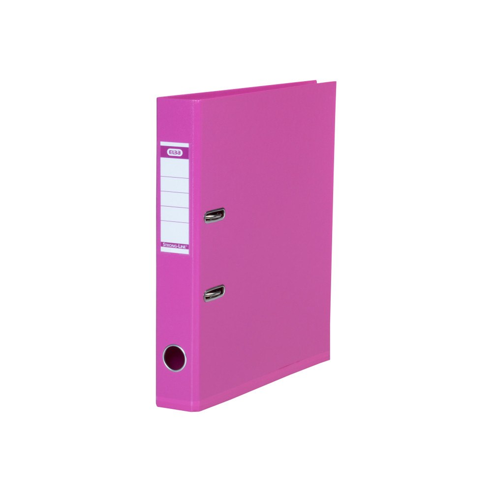 Hamelin ELBA StrongLine - spakbågesfil - för A4 Plus - kapacitet: 375 ark - rosa