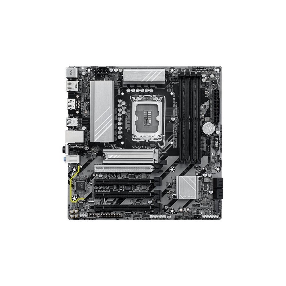 Gigabyte Technology Gigabyte B860M DS3H WIFI6E - moderkort - micro ATX - LGA1851-uttag - B860M